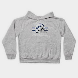 Dallas Football Vintage Style Kids Hoodie